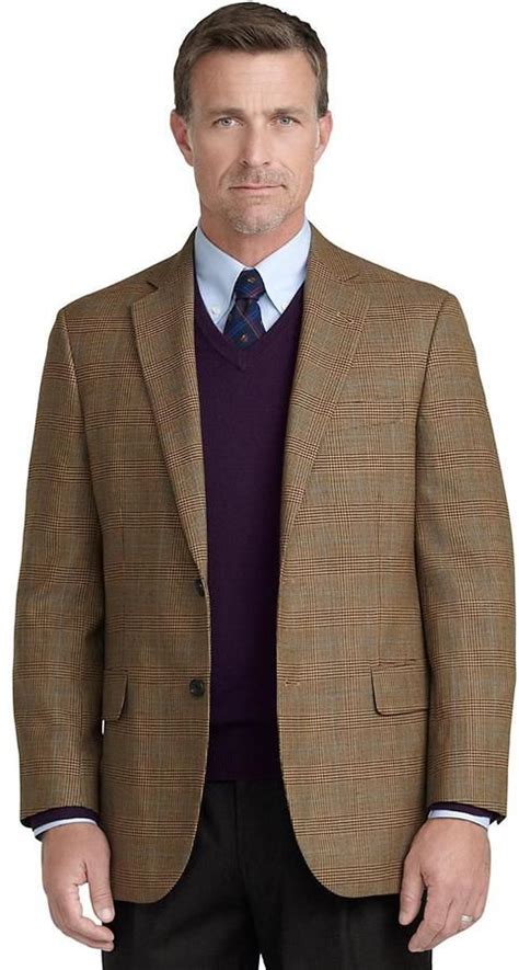 Brooks Brothers Madison Fit Glen Plaid With Deco Sport Coat Shopstyle