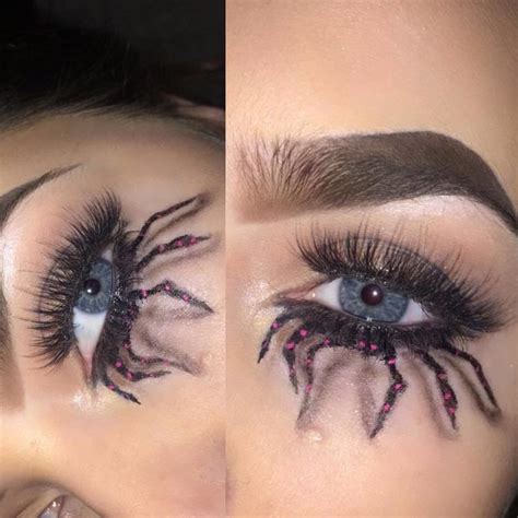 Ok This Takes Spider Lashes To A Whole New Level Spider Makeup