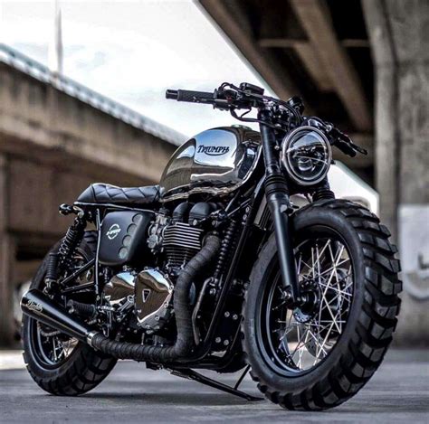 The Beast Triumph Cafe Racer Bobber Motorcycle Triumph Bikes