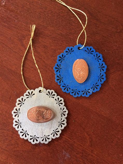 All about diy crafts, diy home decor projects, fashion, kids and diy outdoor ideas. DIY Walt Disney World Pressed Penny Ornament! - WDW Radio