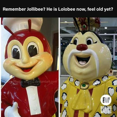 Jollibee And Lolobee 😂😂😂😂 Jollibee Filipino Funny Funny Picture