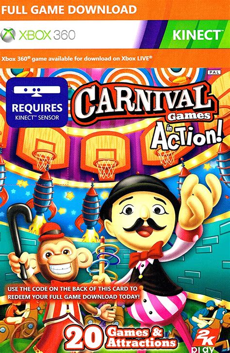 Xbox 360 Carnival Kinect Full Game Download