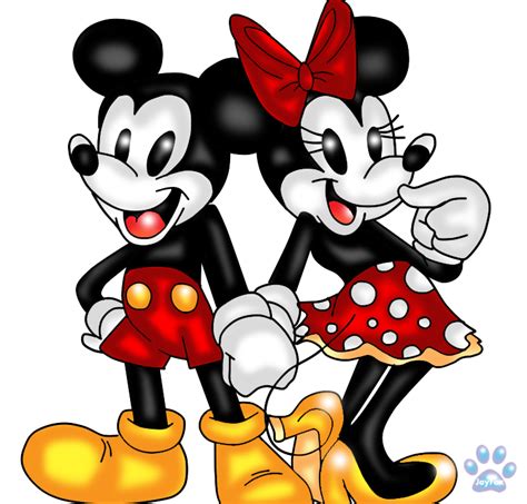 Mickey And Minnie Mouse By Jayfoxfire On Deviantart