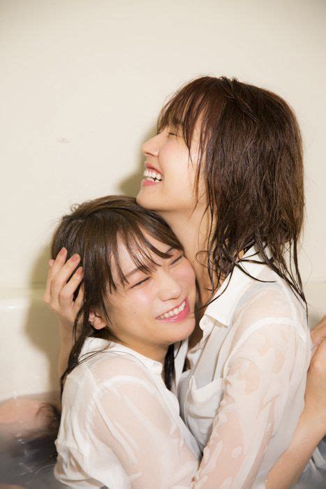 Girls In Love Wet Dress Cute Lesbian Couples Japan Girl Pose
