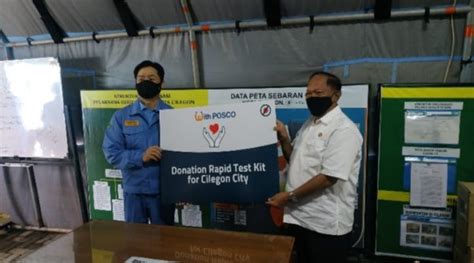 There are no stories available. Tangani Covid-19, PT Krakatau Posco Sumbang Alat Rapid Test ke Pemkot Cilegon | BantenNews.co.id