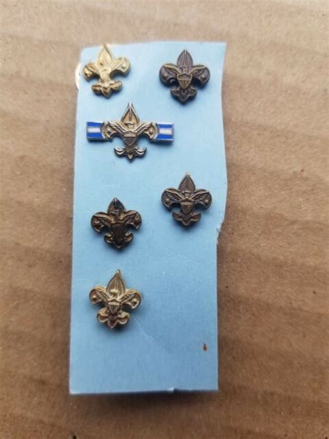 Boy Scouts Vintage Pins 6 Pinbacks Ebay