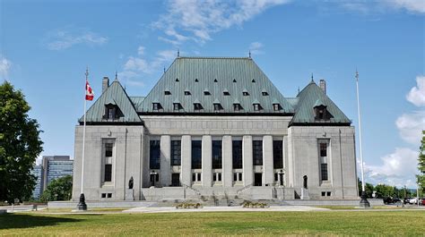 Photo Supreme Court Of Canada La Cour Suprême Du Canada