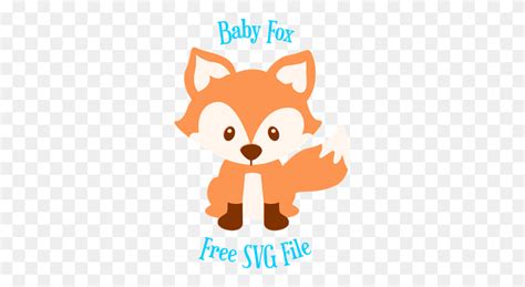 Baby Fox Freebie Friday Baby Woodland Animals Clipart Flyclipart
