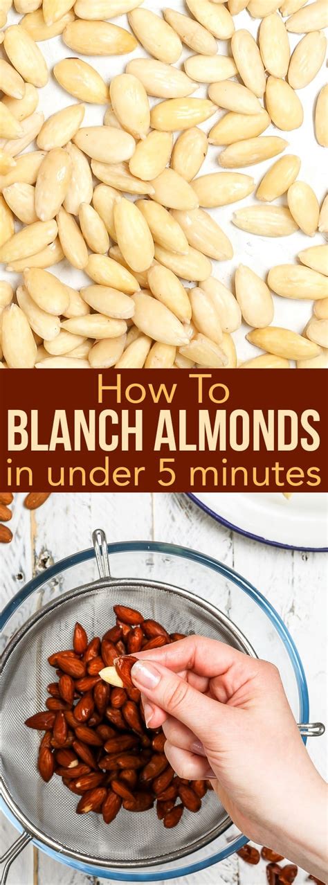 How To Blanch Almonds In Under 5 Minutes The Loopy Whisk