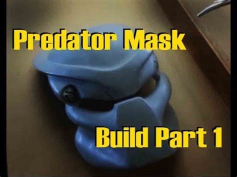 In this video, i'll show you diy predator mask from the original 1987 classic! #80: Predator Bio-Mask Part 1 - Cardboard (free template ...
