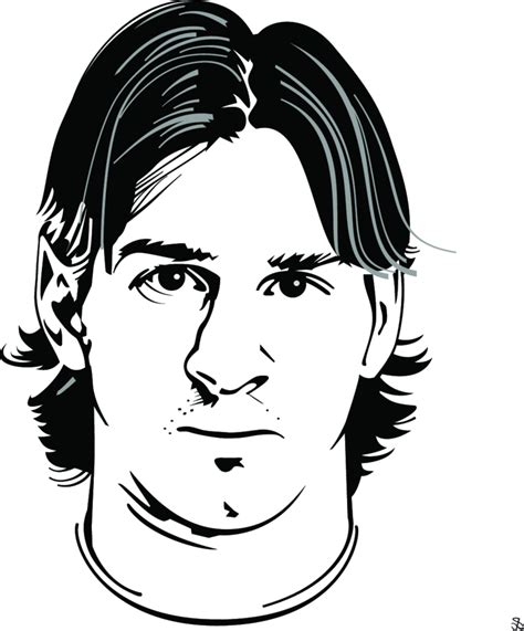 Lionel Messi Vector Portrait Freevectors