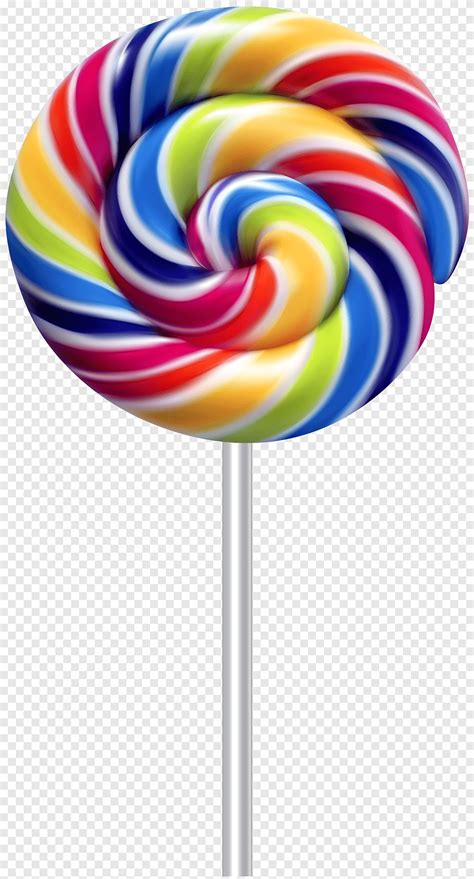 Lollipop Stick Candy Multicolor Swirl Lollipop Food Spiral Png Pngegg