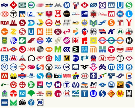 Metro Logos Of The World Metro Folder Design Logo Design Inspiration