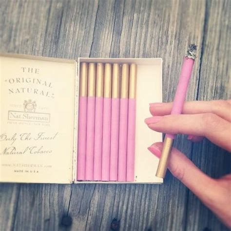 Nat Sherman Pink Cigarettes With Images Pink Cigarettes Pink Aesthetic Everything Pink