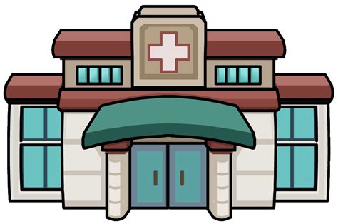 Medical Office Building Clipart