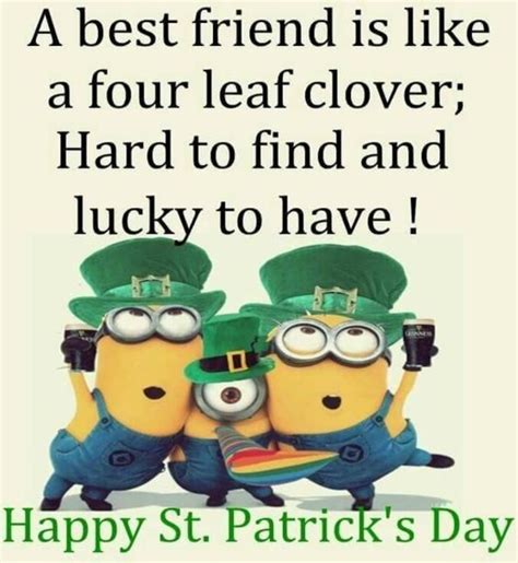 10 St Patricks Day Quotes Wishes And Greetings With Minions