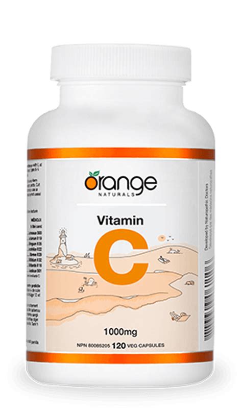 Vitamin C 1000mg 120 Veg Capsules Buy Orange Naturals Vitamin C