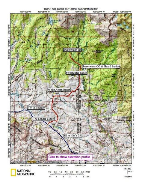 Sweetwater Trailhead Access Road Map Photos Diagrams And Topos