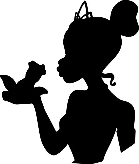Tiana Svg Tiana Silhouette Tiana Princess Svg Disney Svg Inspire