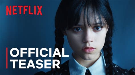 Wednesday Addams Official Teaser Netflix Youtube