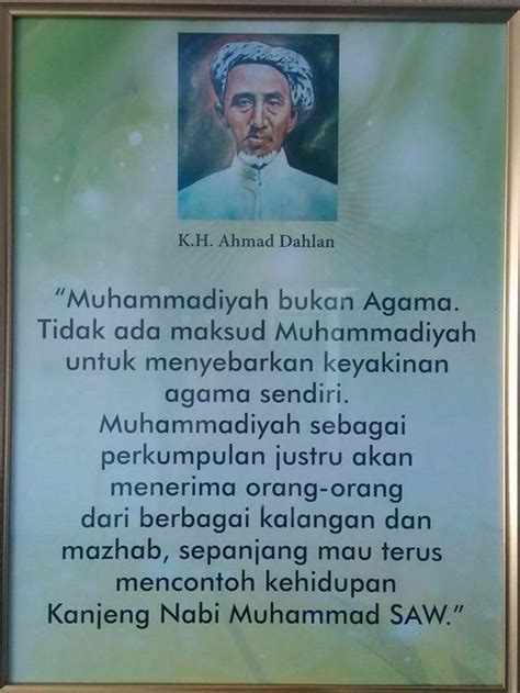 Kh Ahmad Dahlan Muhammadiyah Bukan Agama Portal Islam