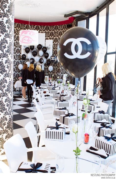Coco Chanel Party Party In Style Lovilee Coco Chanel Birthday
