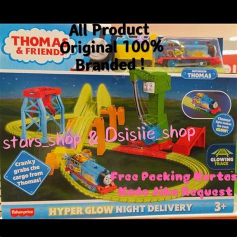 Promo Thomas Friends Track Master Hyper Glow Night Delivery Original
