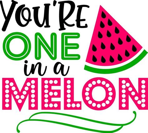 Watermelon Svg Youre One In Melon Svg Summer Svg Etsy Porch Signs