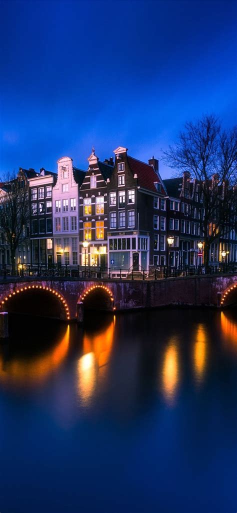 Amsterdam Bridge Street Light Long Exposure 4k Son Iphone X