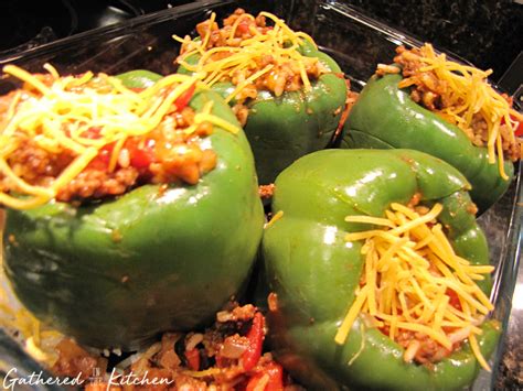 Stuffed Peppers Recipe Gathered In The Kitchen