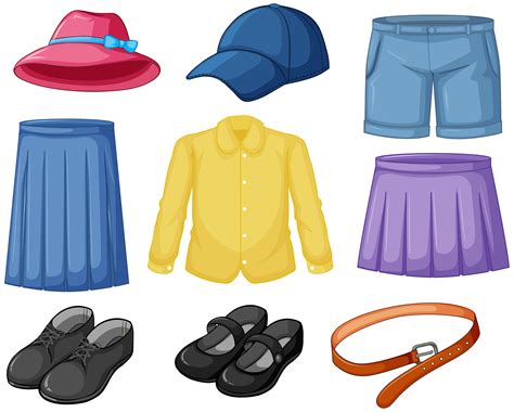 Outfits To Wear Elements 528172 Vector Art At Vecteezy