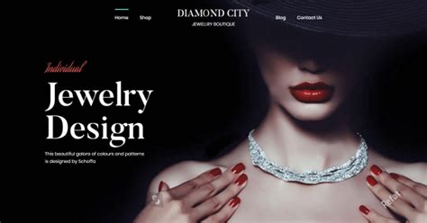 A Perfect Jewelry Banner For A Wordpress Jewelry Site Themes Zone