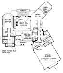 Check out these small house pictures and plans that maximize both function and style! The Butler Ridge House Plan #1320-D - First Floor Plan | Practical magic house, House plans ...