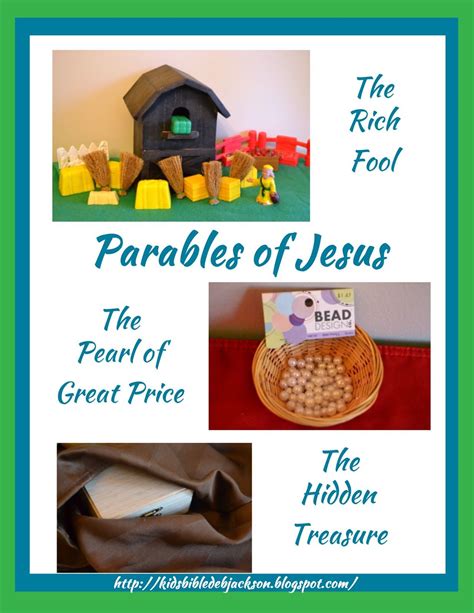 Parable Of The Rich Fool The Hidden Treasure And The Pearl Of Great