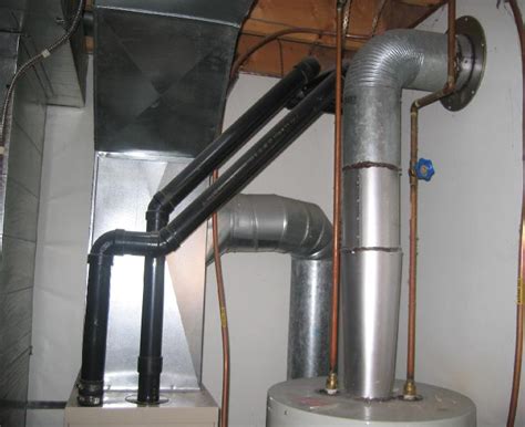 The materials include the vent pipe, a vent at the roof or on a side wall of the home and connections. Cracked Furnace Pipe - Page 3