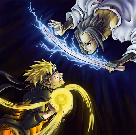 Naruto Vs Sasuke By M3ru On Deviantart