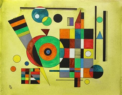 Wassily Kandinsky Untitled Abstract Geometric Composition Mutualart