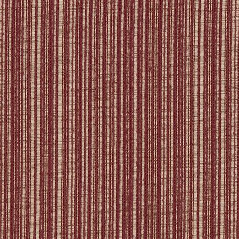 Burgundy Burgundy Stripe Tweed Upholstery Fabric By The Yard