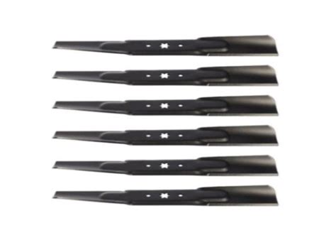 Set Of 6 Sears Craftsman Lt2000 46 Lawn Tractor Mower Blades