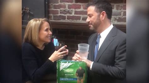 Jimmy Kimmel Leans On Katie Couric During His Televised Colonoscopy