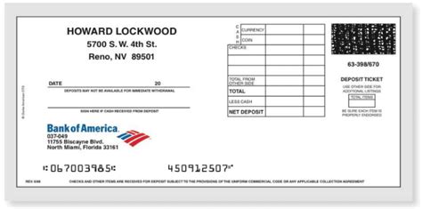 Maybe you would like to learn more about one of these? Properly fill out the deposit slip for Howard Lockwood based on the following information a ...