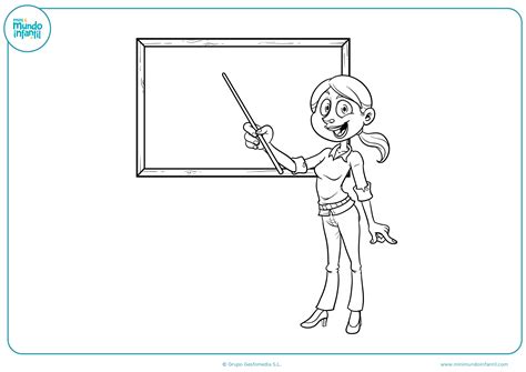 Pero el regreso a clases después de un descanso puede ser duro. Dibujos de la clase para colorear - Mundo Primaria
