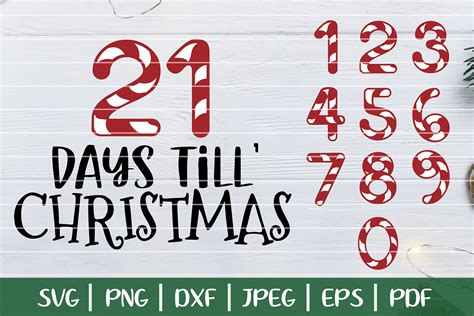 24 Days Till Christmas Clipart