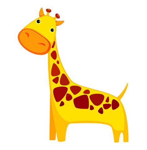 Onlinelabels Clip Art Cartoon Giraffe
