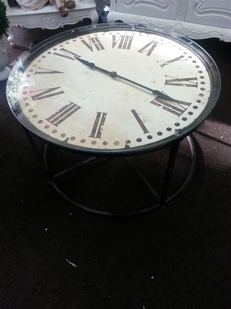 Clock Coffee Table Diy Garden Projects