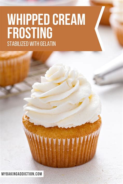 Whipped Cream Frosting My Baking Habit Tasty Made Simple