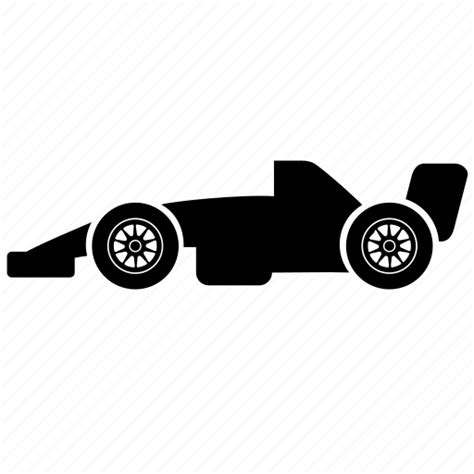 Car F1 Formula 1 Race Racing Vehicle Icon