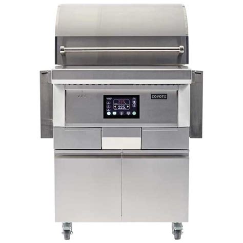 Coyote Pellet Freestanding Grill | Buy Now at Hearth & Patio, Charlotte.