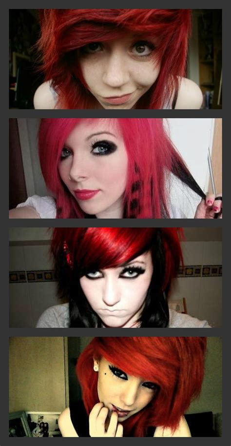 Red Emo And Scene Hair Inspiration Emo Hair Color Red Hair Inspiration Emo Scene Hair