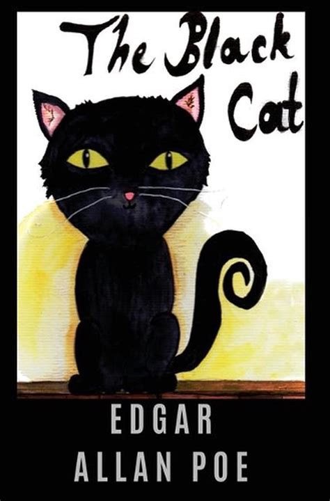 Black Cat By Edgar Allan Poe English Hardcover Book Free Shipping